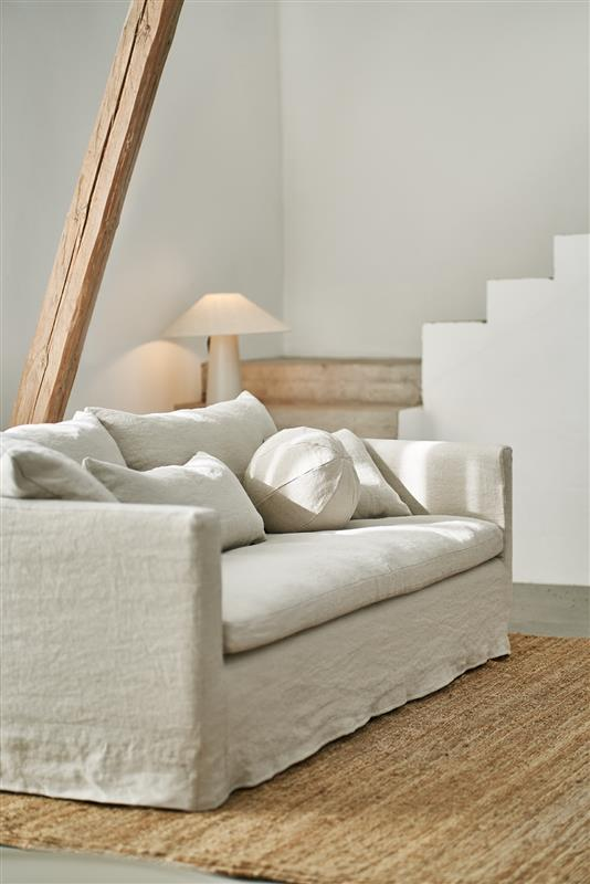4-zitsbank Sintra linen naturel