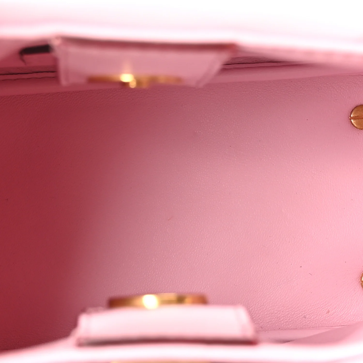 Nappa Mini Roman Stud The Handle Bag Pink Borealis - Top Club