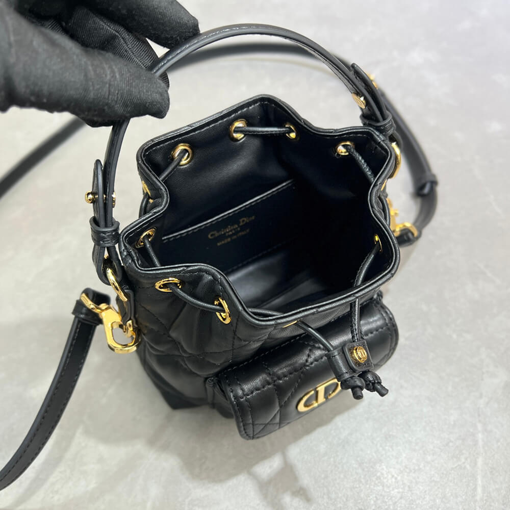 Dior Caro Nano Bucket Bag(HIGH-END GRADE) - Top Club