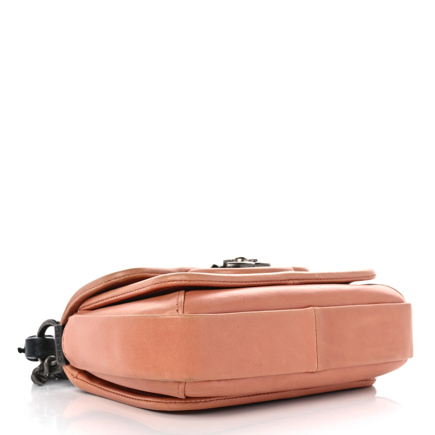 Calfskin Quilted Small Prestige Top Handle Flap Pink - Top Club