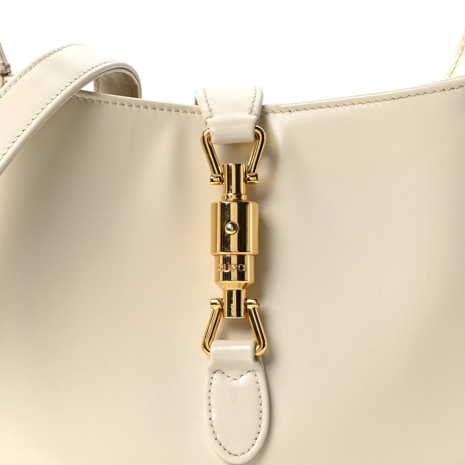 Boarded Dyana Lux Calfskin Small Jackie 1961 Hobo Mystic White - Top Club