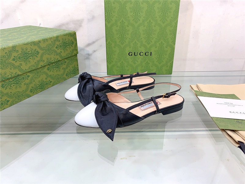 Gucci s latest fashion show big hit bow sandals - Sneaker Replica Workshop
