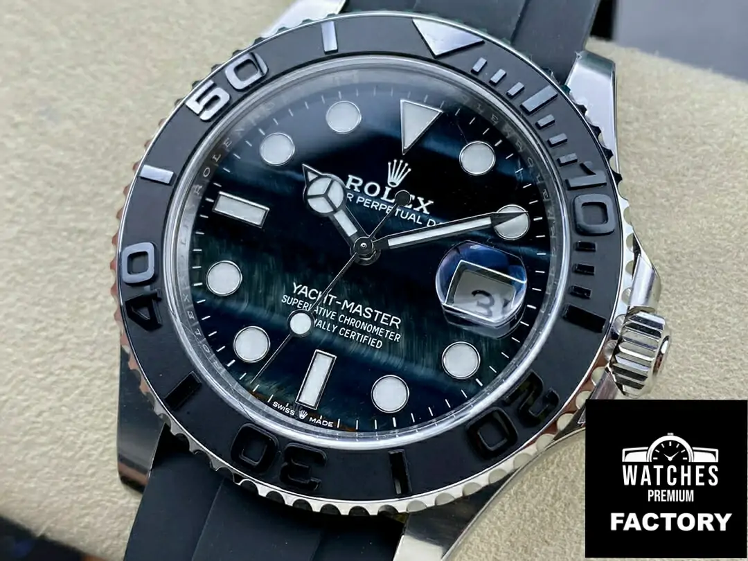 Rolex Yacht Master M226659-0004 Clean Factory Black Rubber Strap