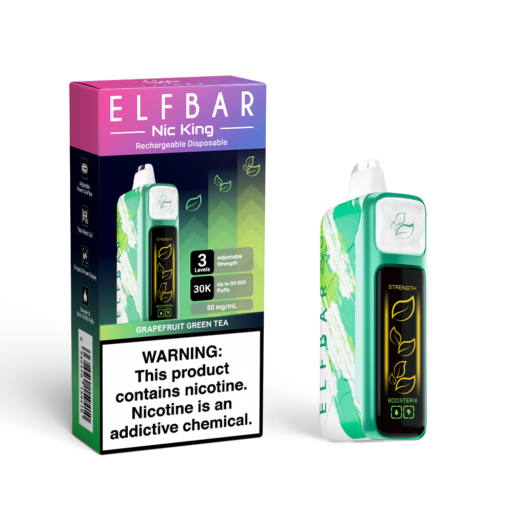 ELFBAR NIC KING 30K Rechargeable Disposable Vape (All Flavours)