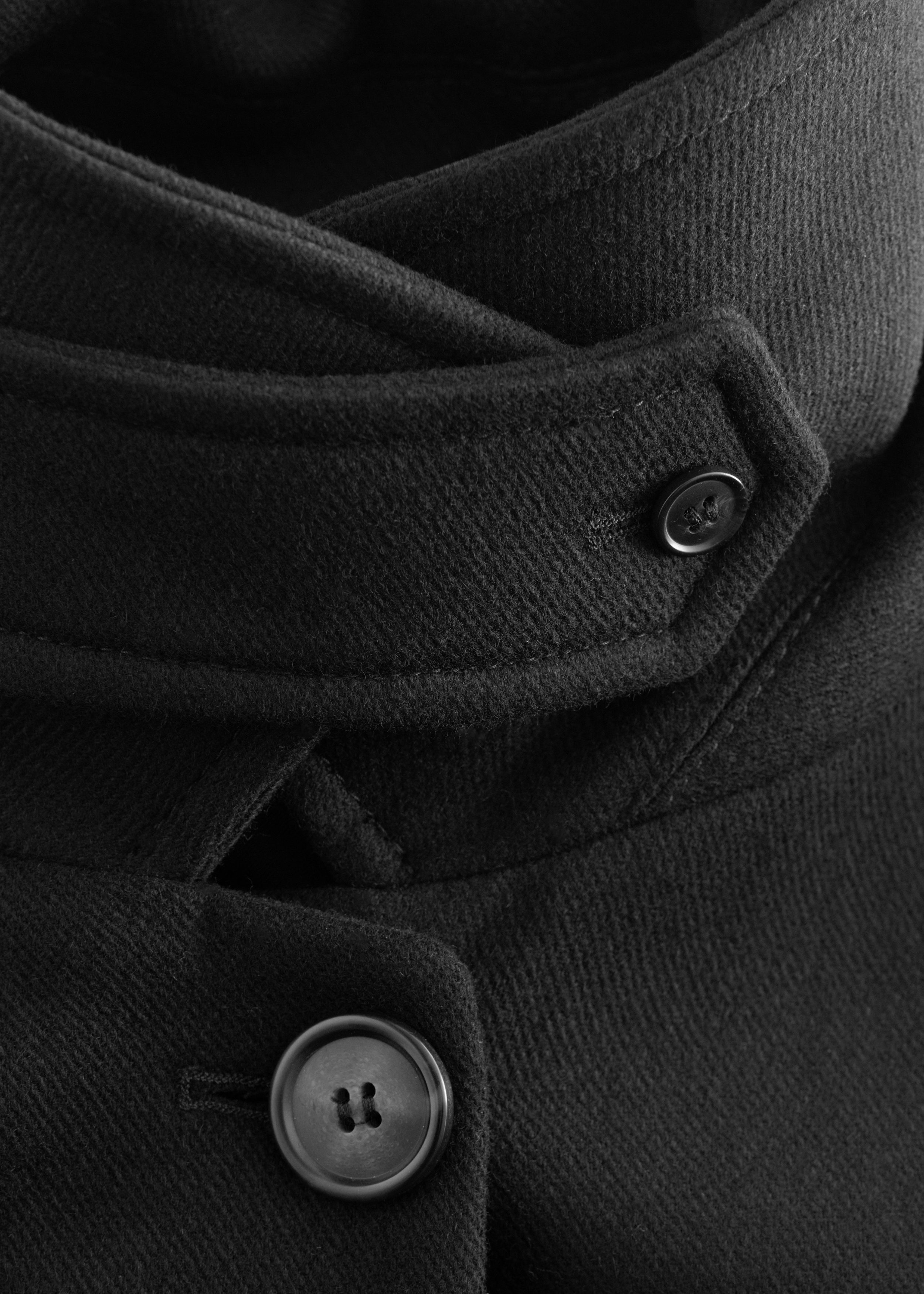 & Other Stories WOOL MAXI COAT