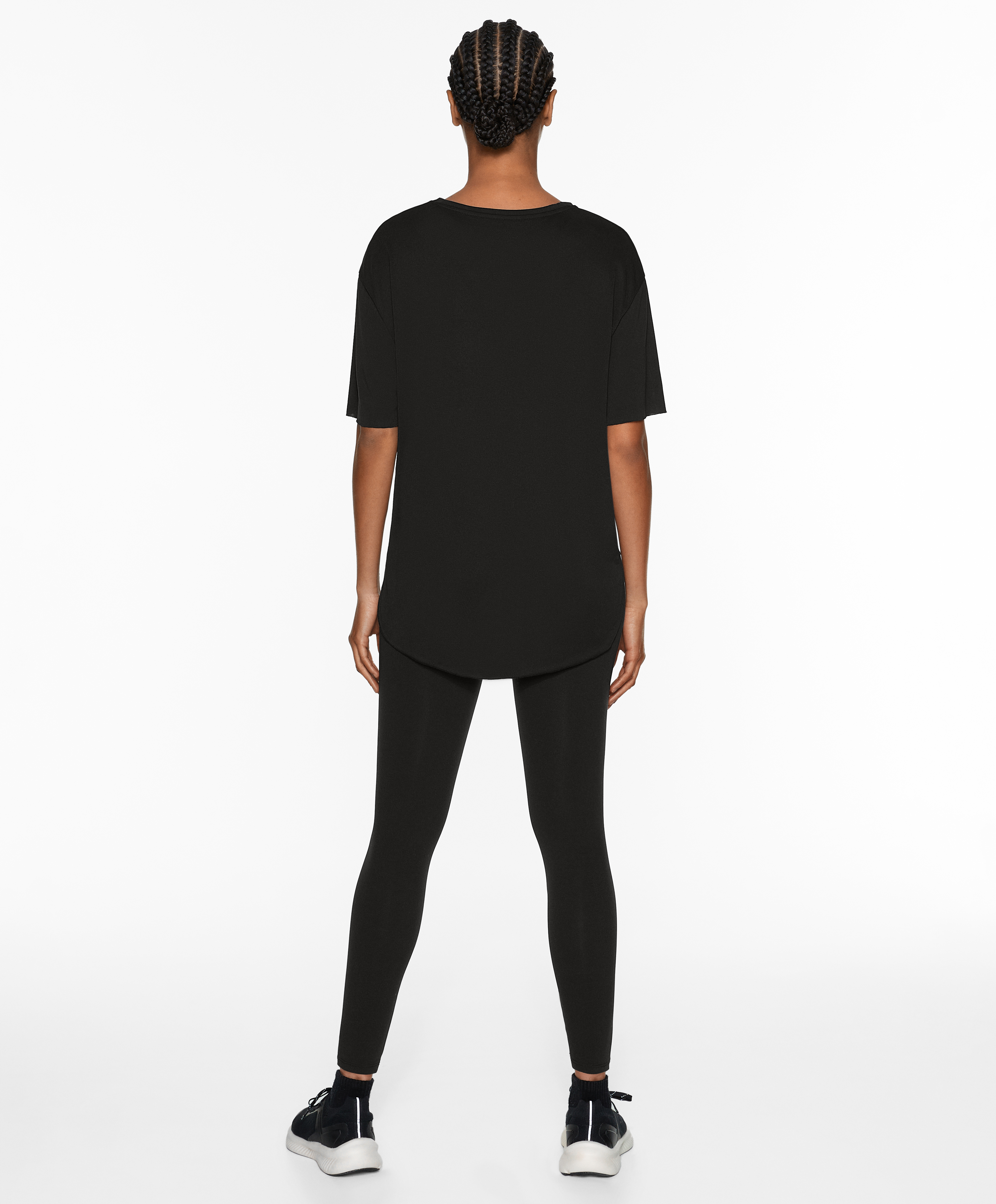 OYSHO Modal blend short-sleeved T-shirt