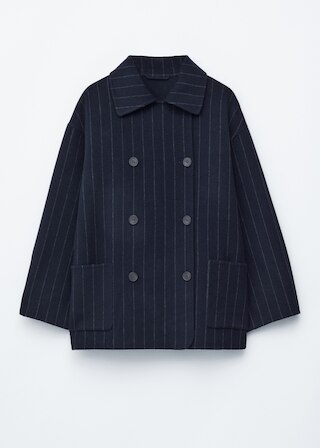 & Other Stories COCOON-SHAPED WOOL JACKET