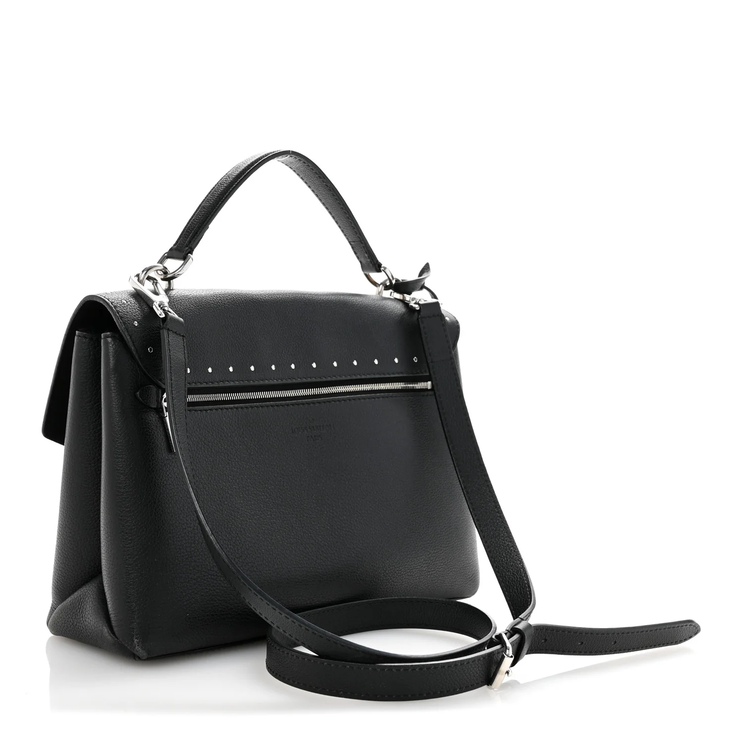 Soft Calfskin My Lockme Studs Black - Top Club