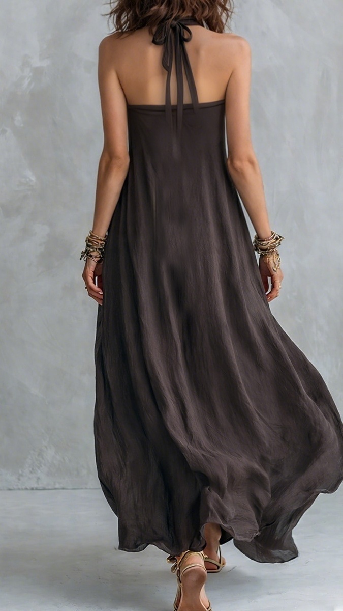 Women's Bohemian Style Off-Shoulder Loose Long Dress - Nordfashionstorm - Women's Clothing, Fashion for You - Nordfashionstorm.com
