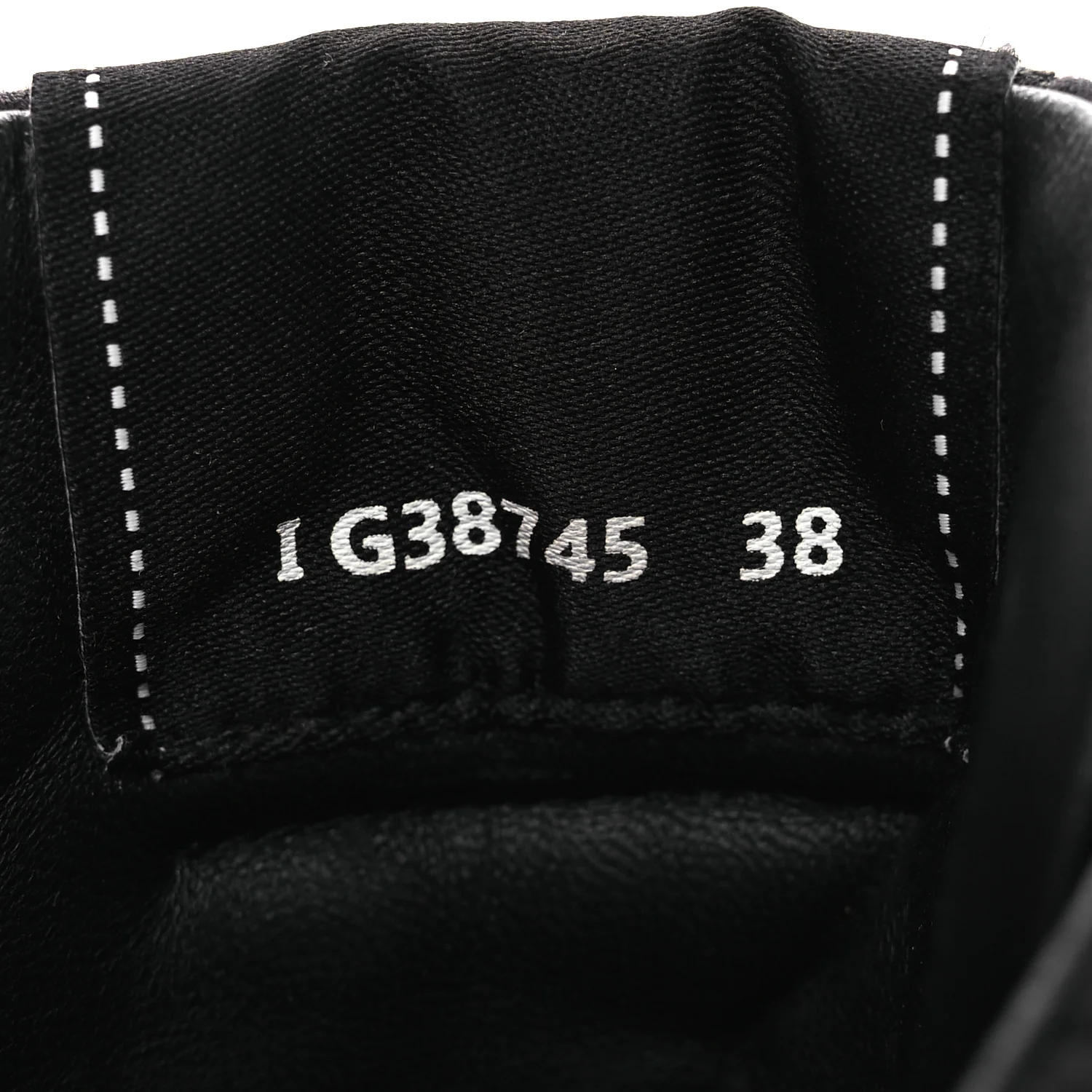 Suede Grained Calfskin CC Lace Up Boots 38 Black - Top Club