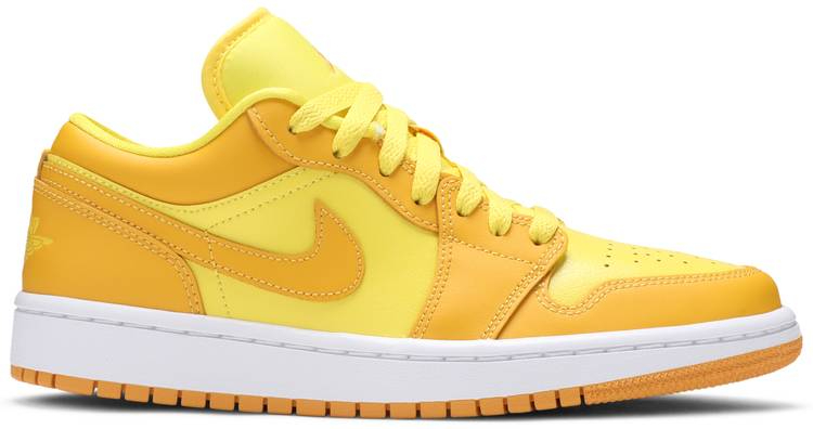Wmns Air Jordan 1 Low  Yellow Strike  DC0774-700 - Sneaker Replica Workshop