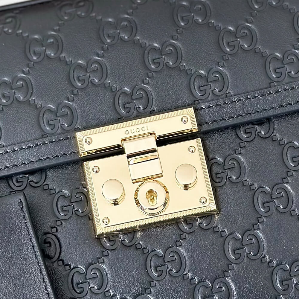 Gucci Padlock medium top handle bag - Top Club