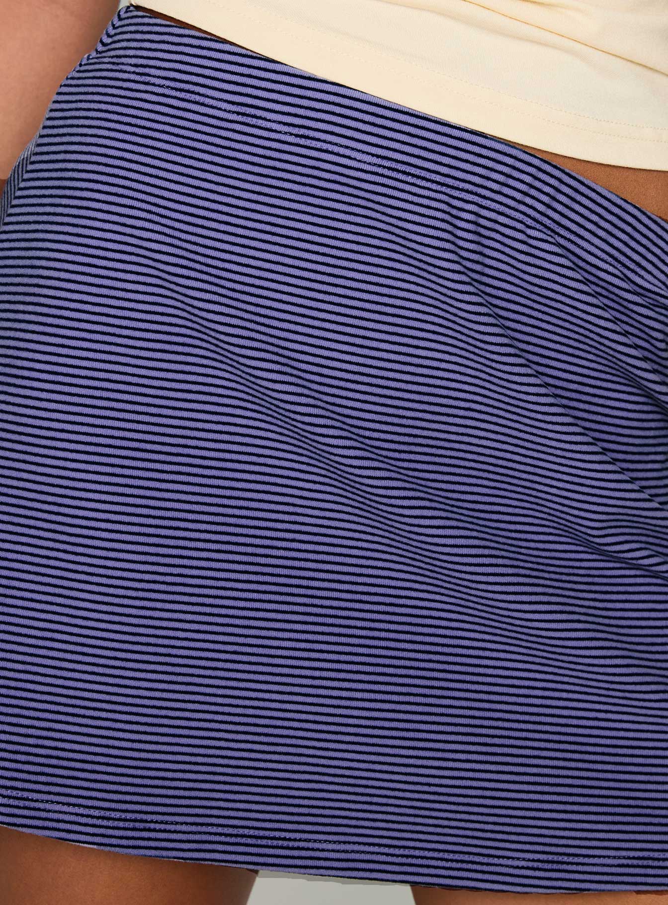 Upstate Mini Skirt Purple