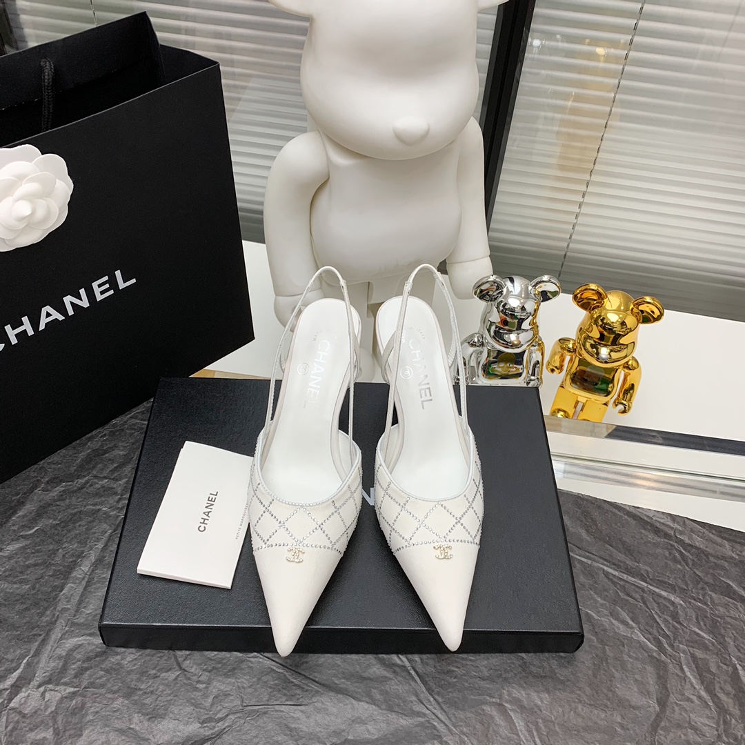 CHANEL SLINGBACK 8 6.5CM - Sneaker Replica Workshop