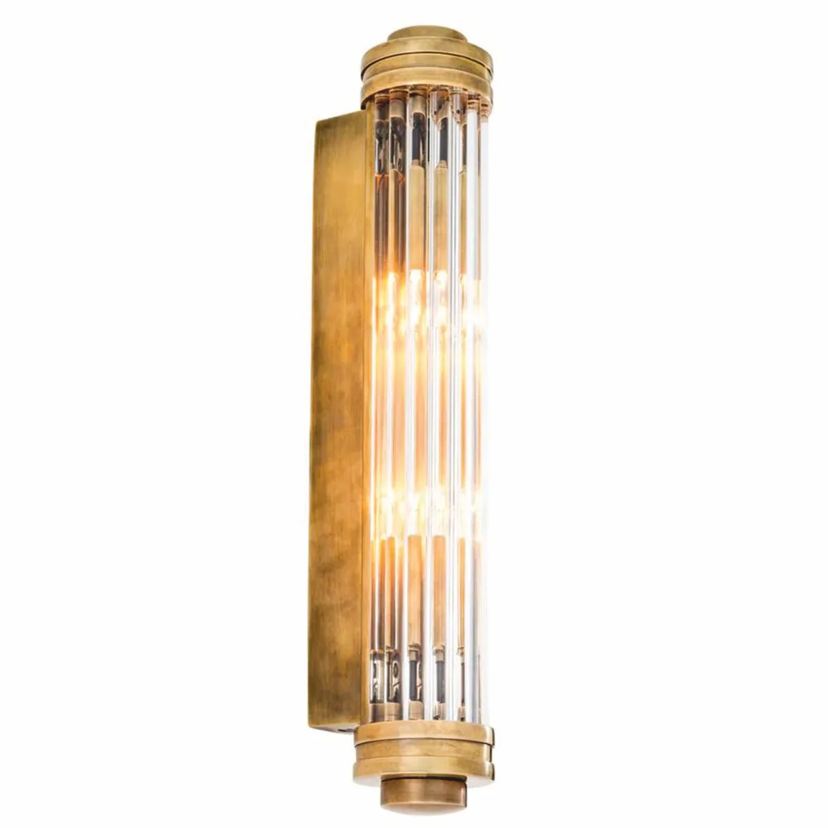 Luxury wall lamp vintage brass H. 40 cm - Luxury Lights