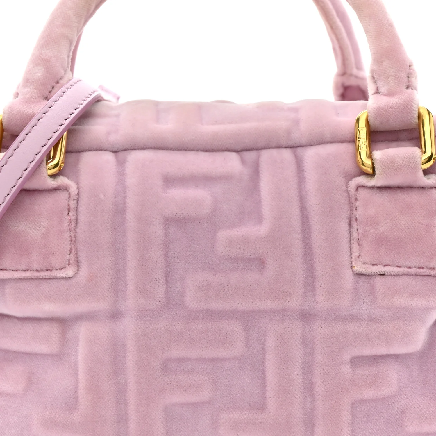 Velvet FF Embossed Mini Boston Box Rose Confetto - Top Club