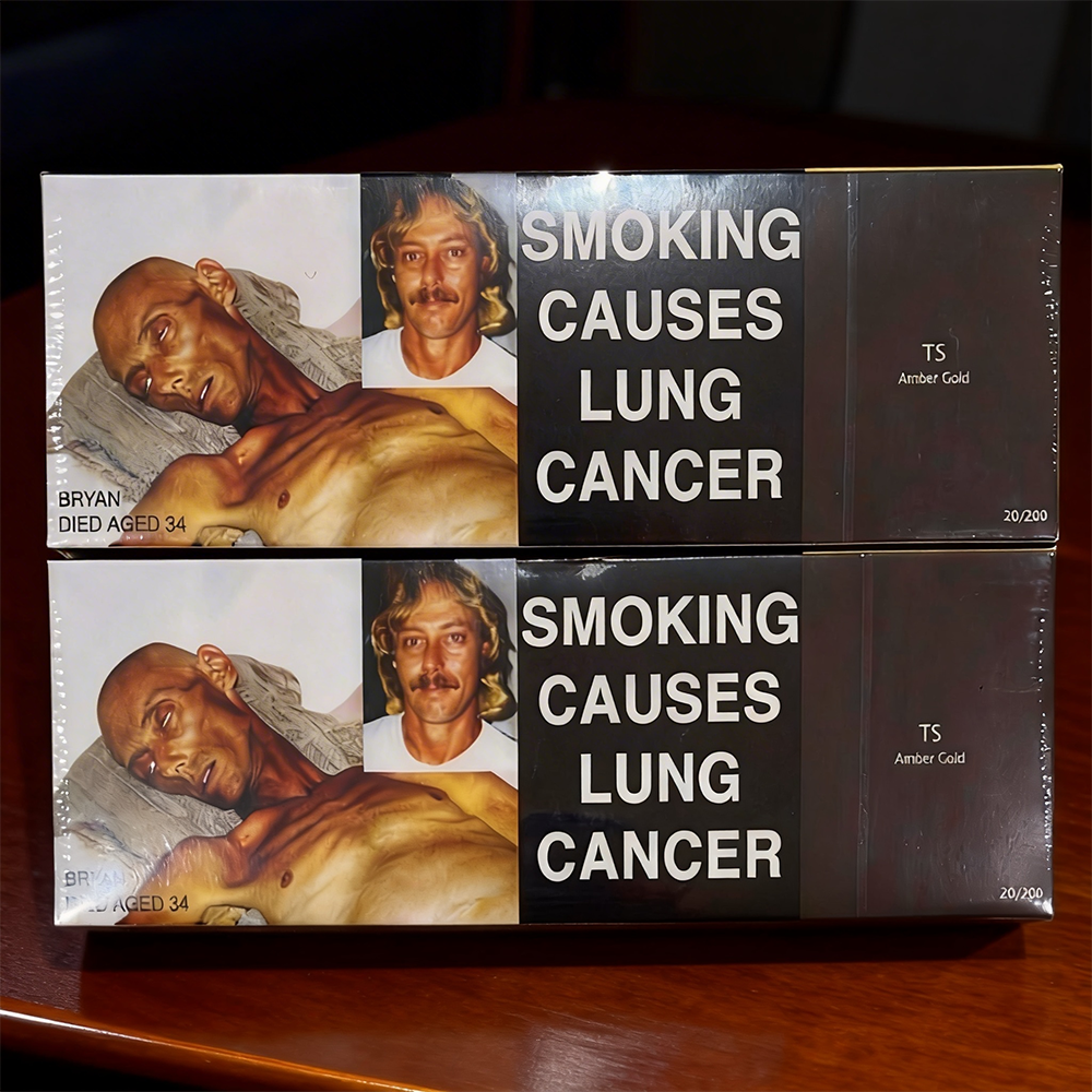 TS Amber Gold Carton - RELX