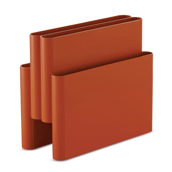 Tijdschriftenhouder magazine holder oranje