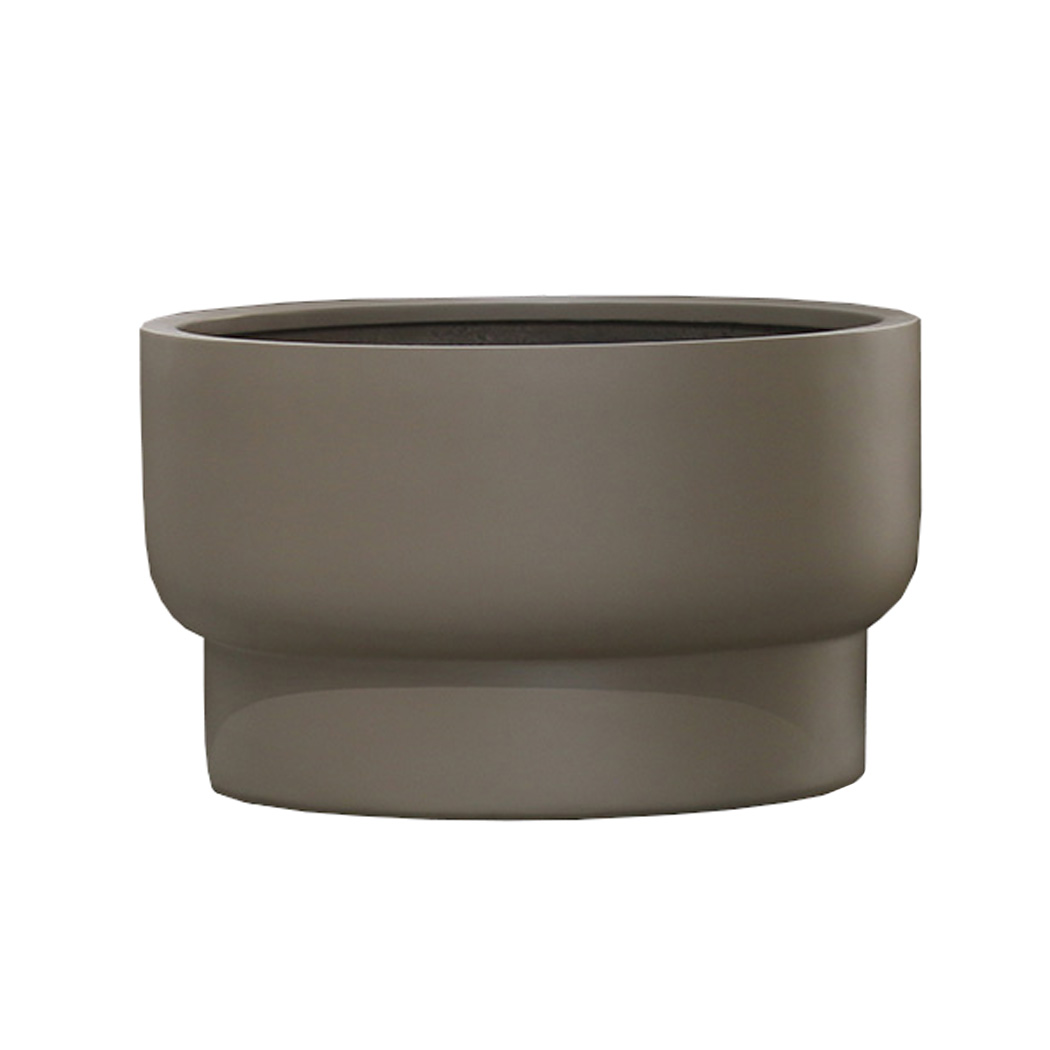 Plantenpot Nyborg L taupe Ø70 x H40cm