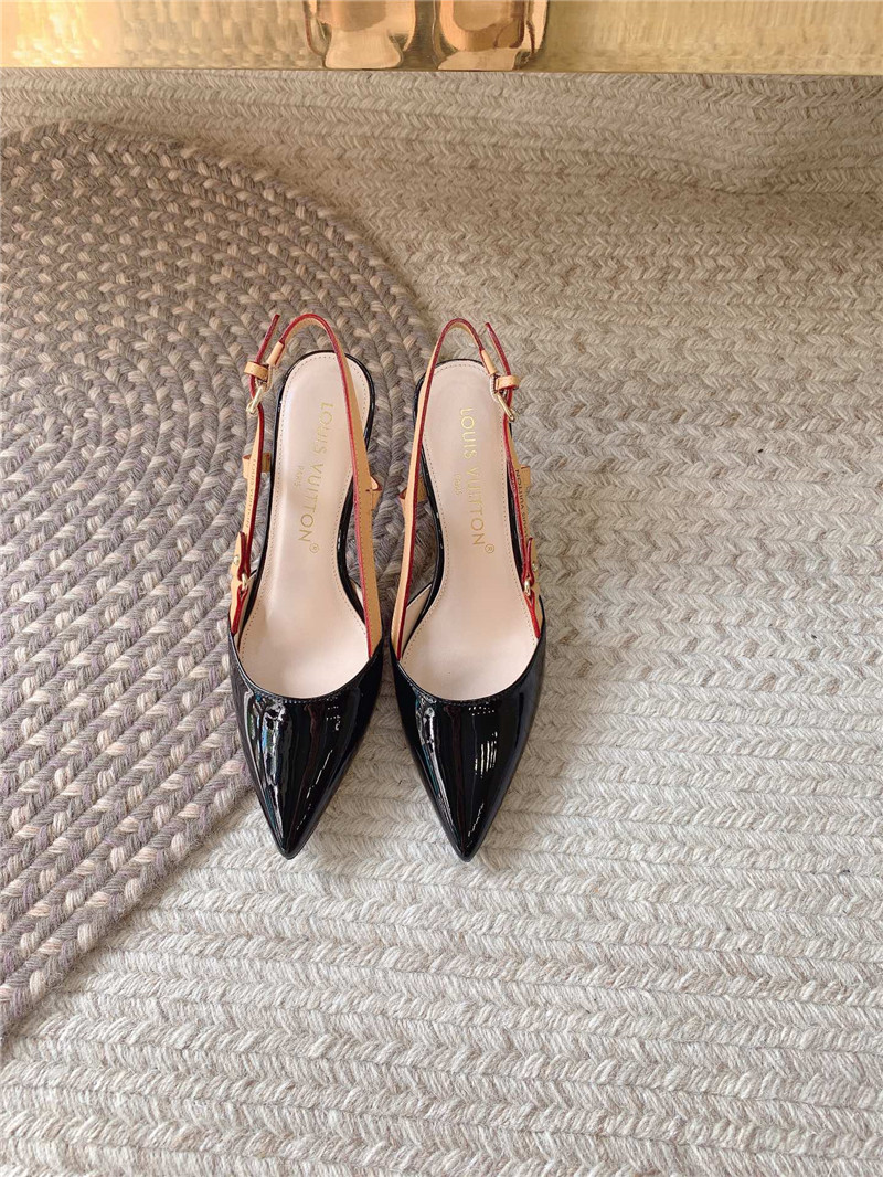louis vuitton LV new BLOSSOM slingback high heels - Sneaker Replica Workshop