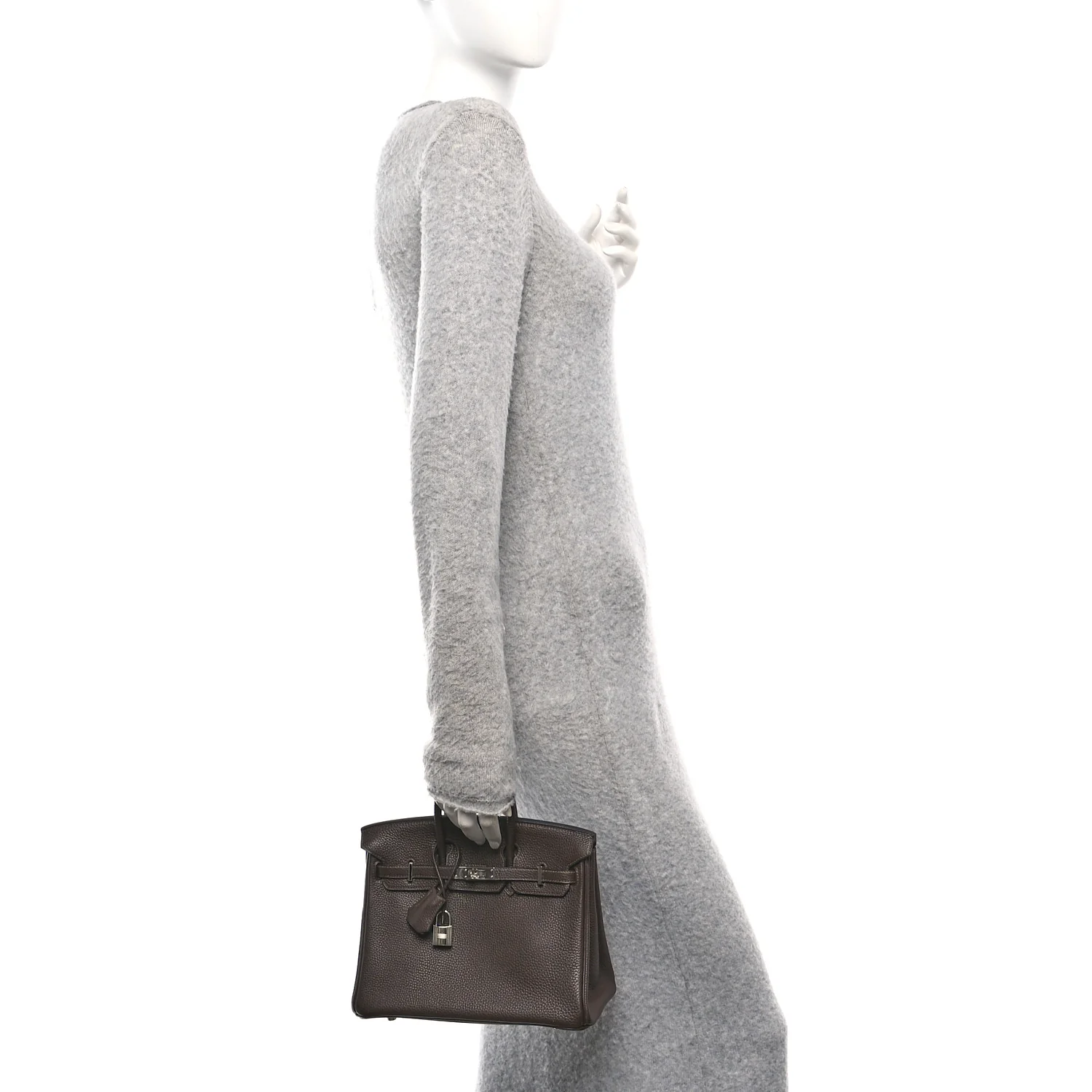 Togo Birkin 25 Chocolate - Top Club