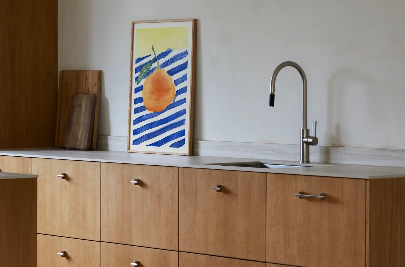 Poster Orange 50 x 70 cm