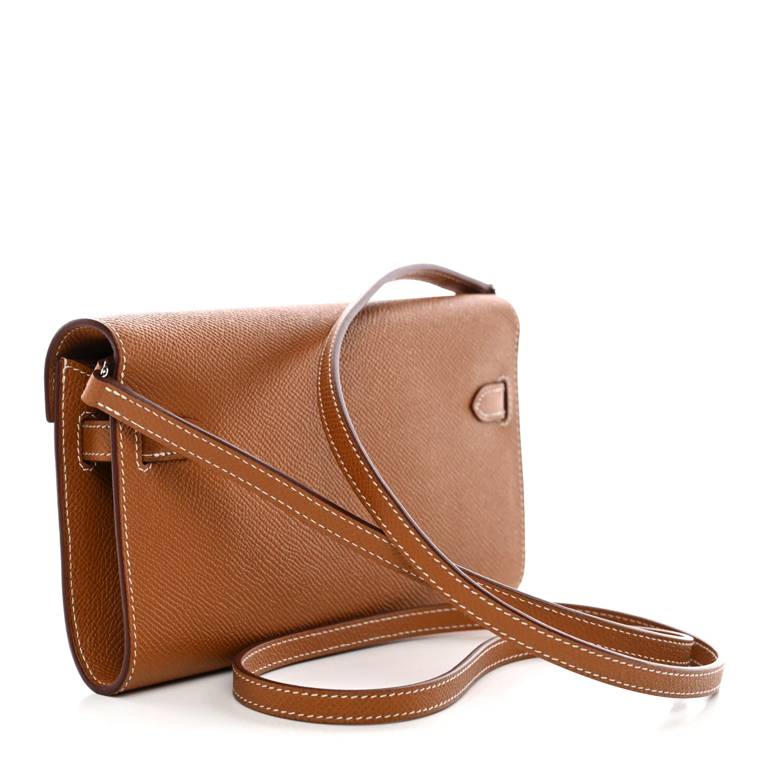 Epsom Kelly Wallet To Go Gold - Top Club