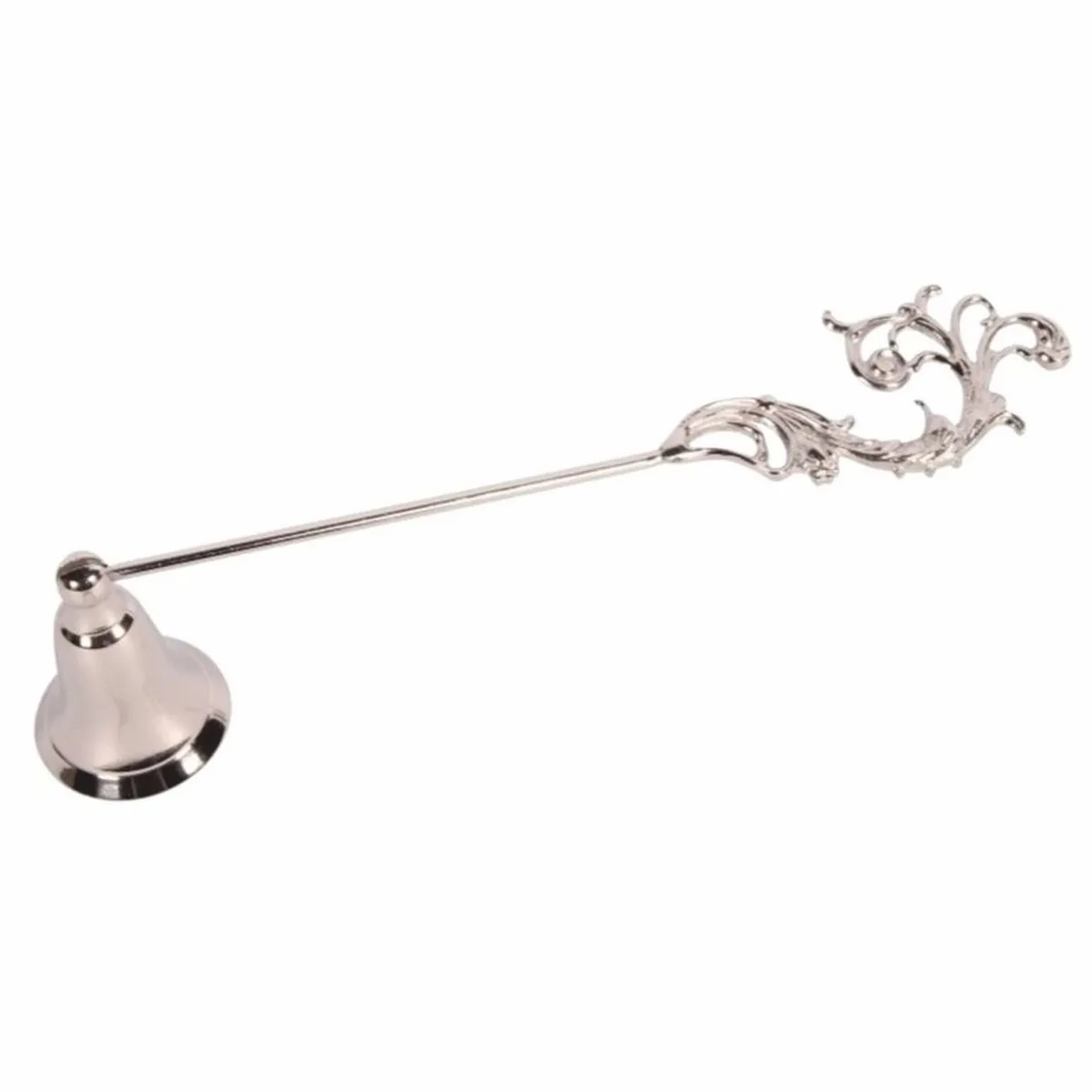 Baroque candle snuffer silver 30 cm - Baroque accessories
