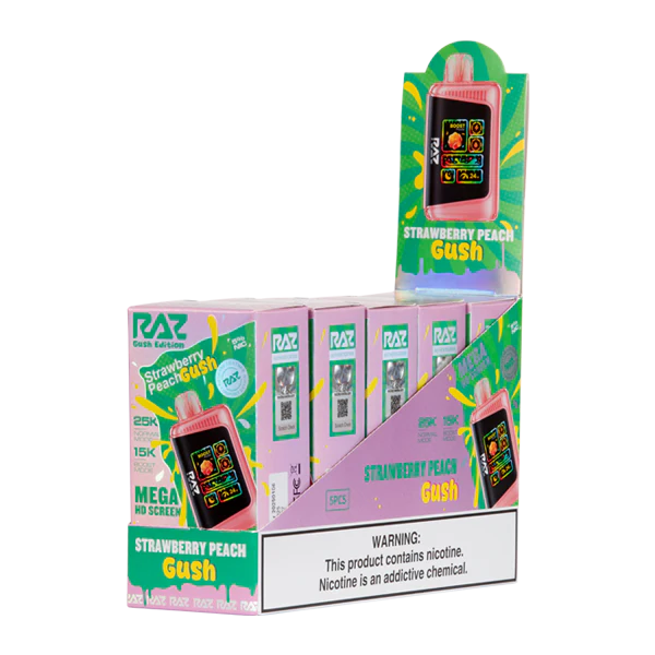 Strawberry Peach Gush Raz DC25000