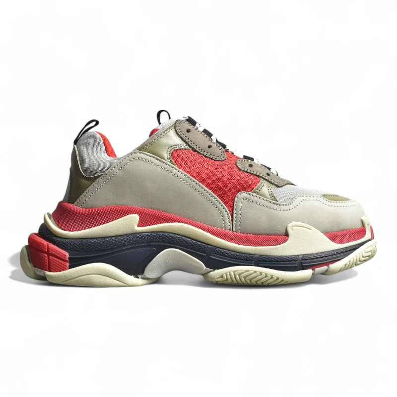 Balenciaga Triple S Red/Grey - Sneaker Replica Workshop