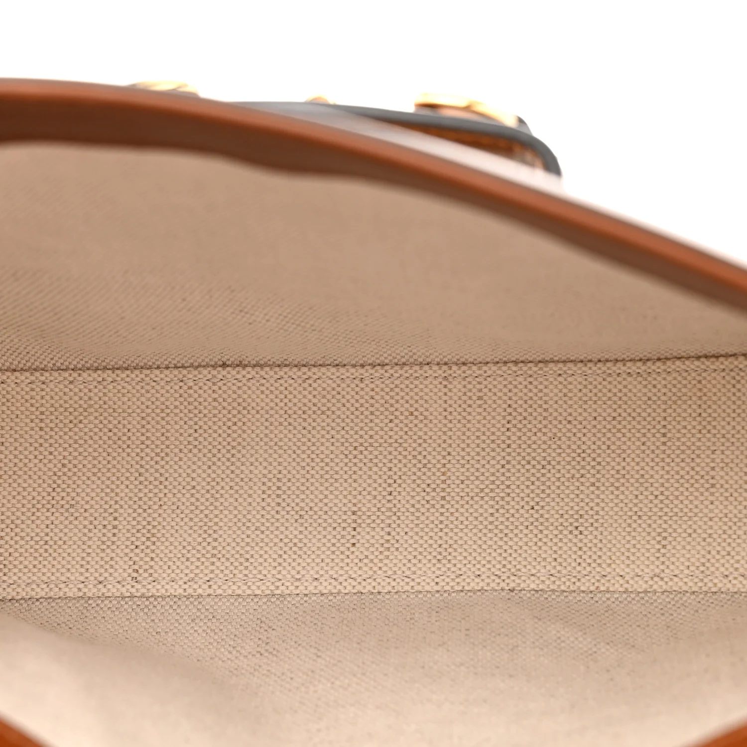 New Canvas Charisma Calfskin Crystal GG Monogram Mini Horsebit 1955 Shoulder Bag Camel Ebony - Top Club