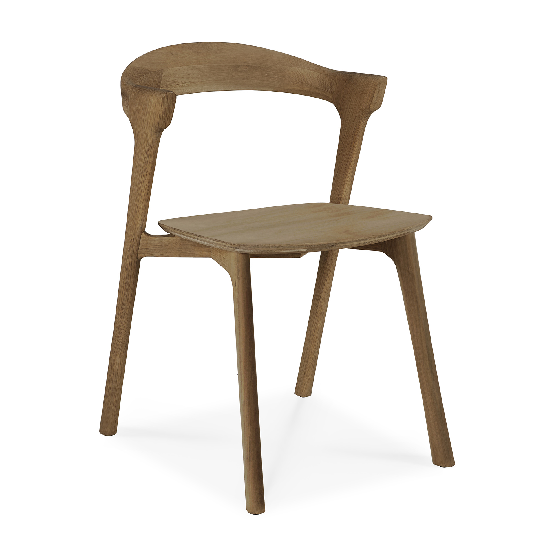 Bok stoel - teak - onbehandeld