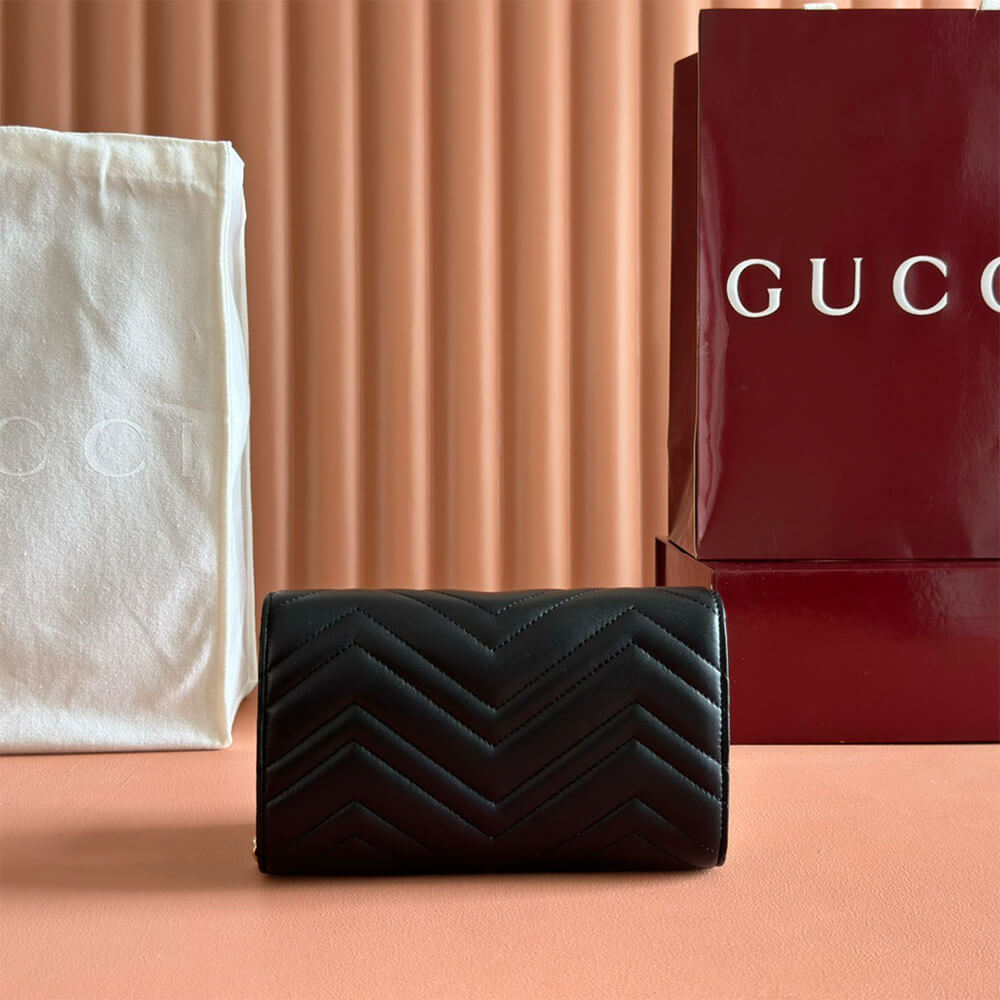 GG Marmont wallet on chain - Top Club