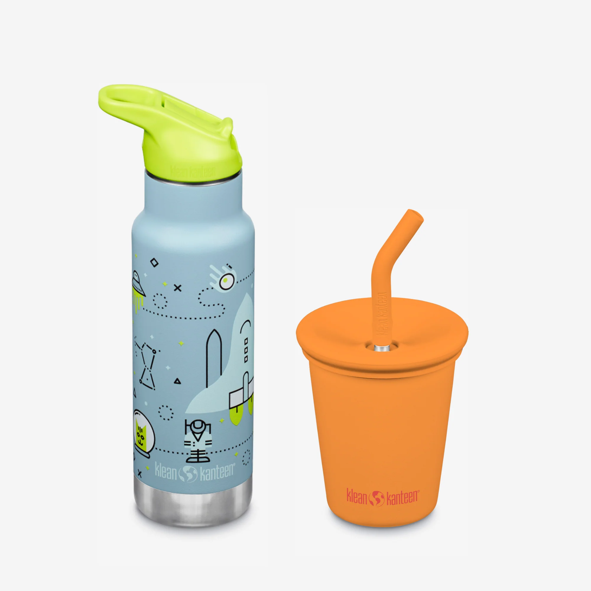 Kid's Sippy Cup and Water Bottle Set