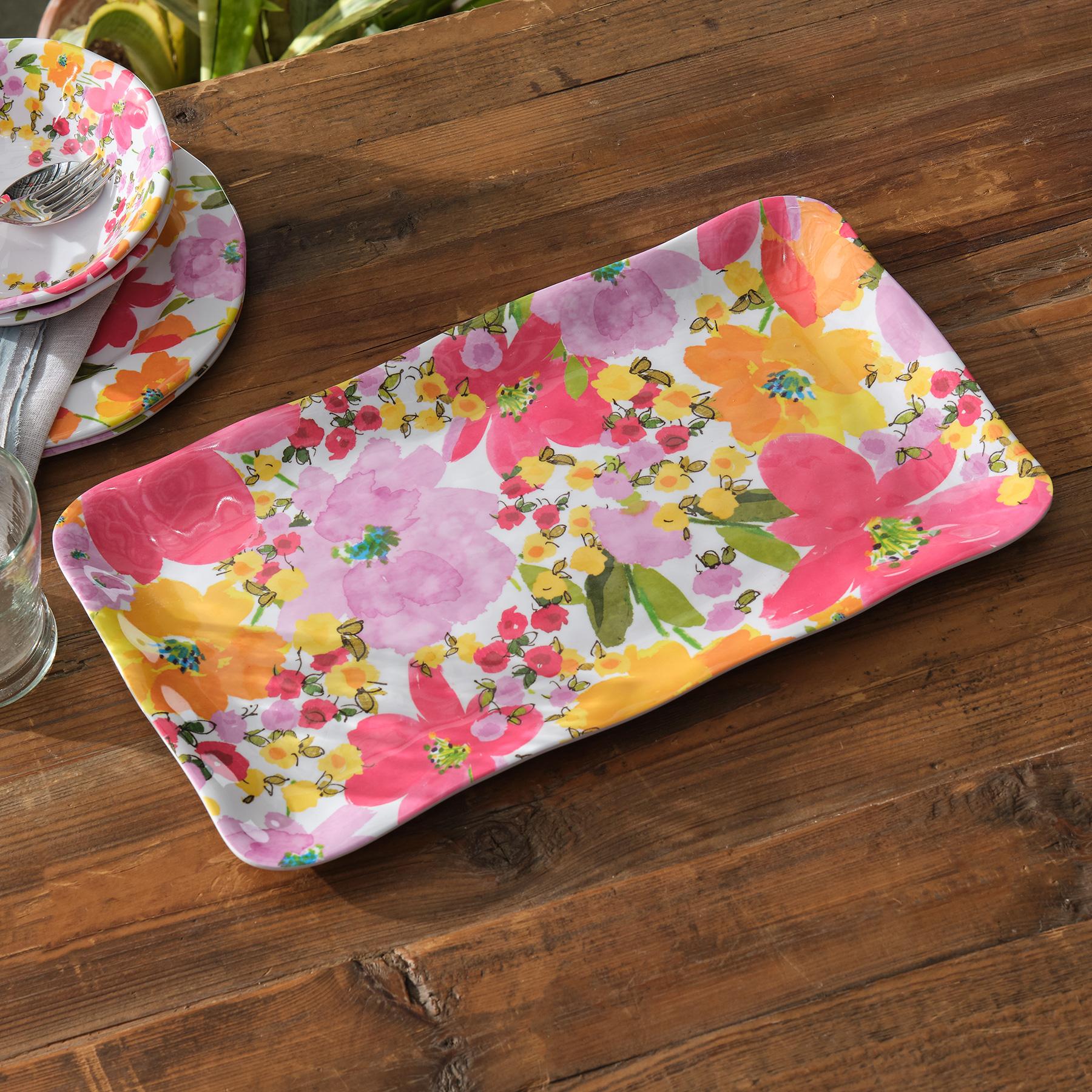 Fanciful Garden Platter - Sundance Living