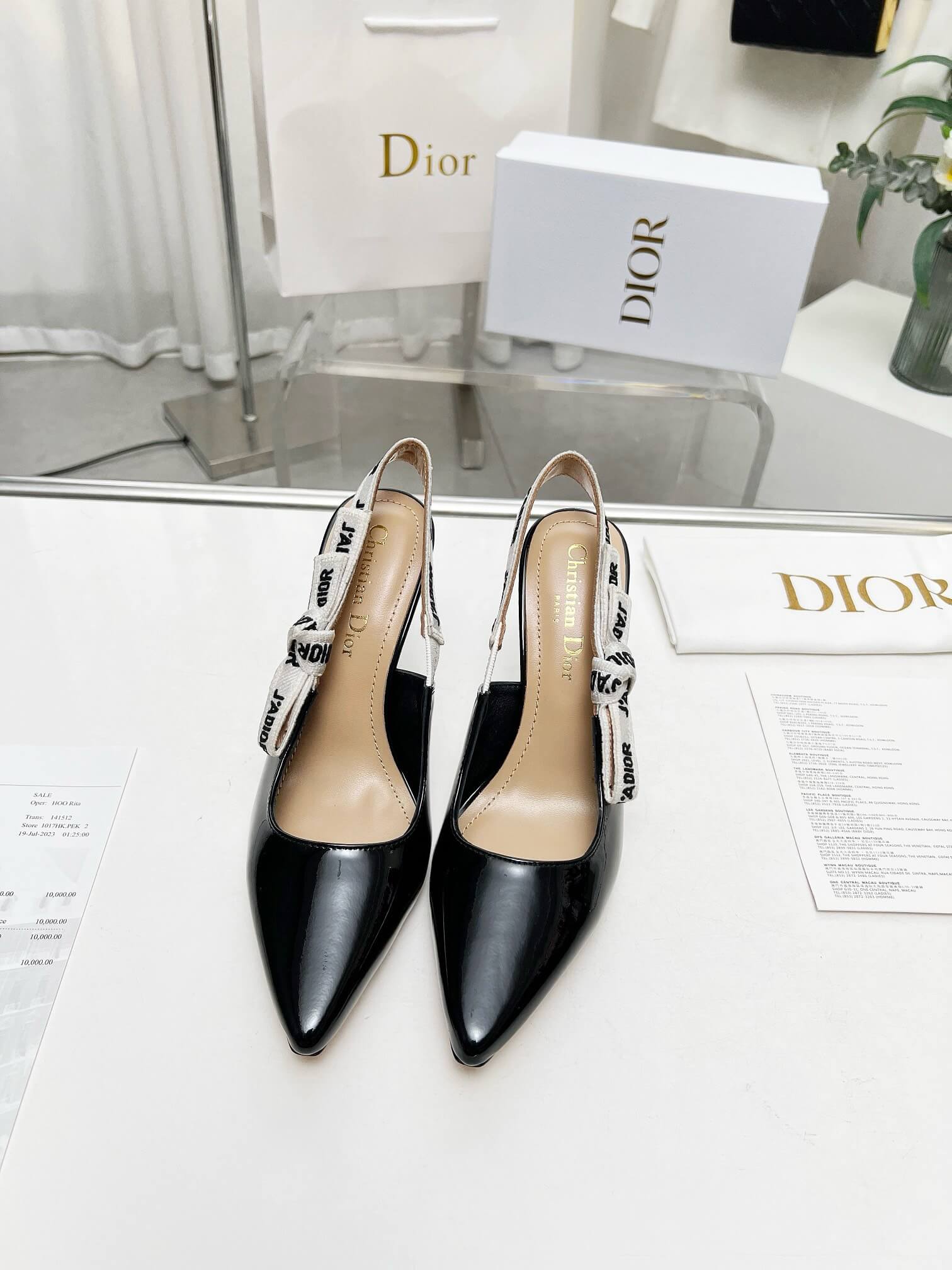 J Adior Slingback Pump - Top Club