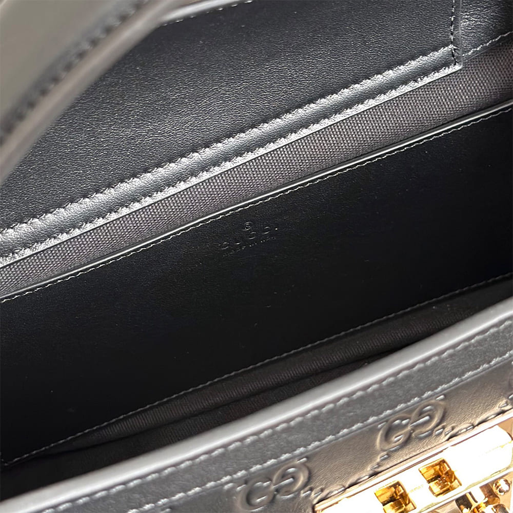 Gucci Padlock medium top handle bag - Top Club