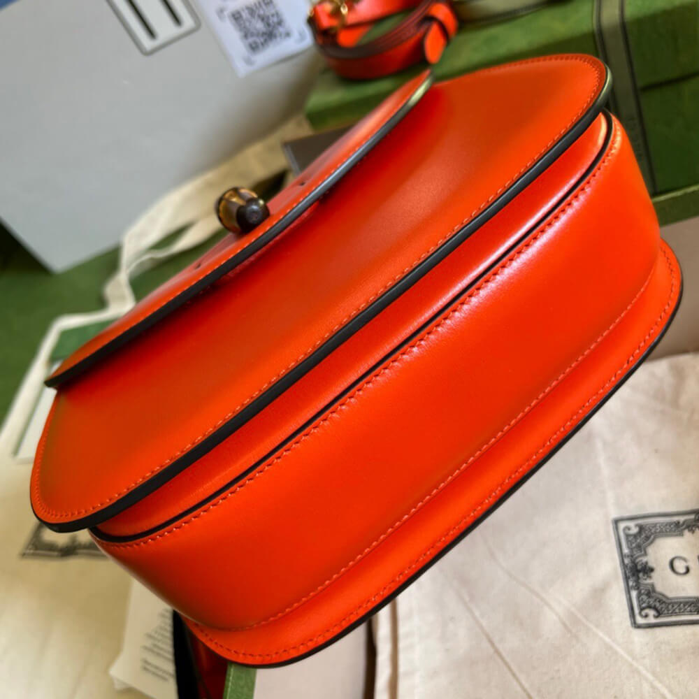 GUCCI BAMBOO 1947 JUMBO GG SMALL TOP HANDLE BAG - Top Club