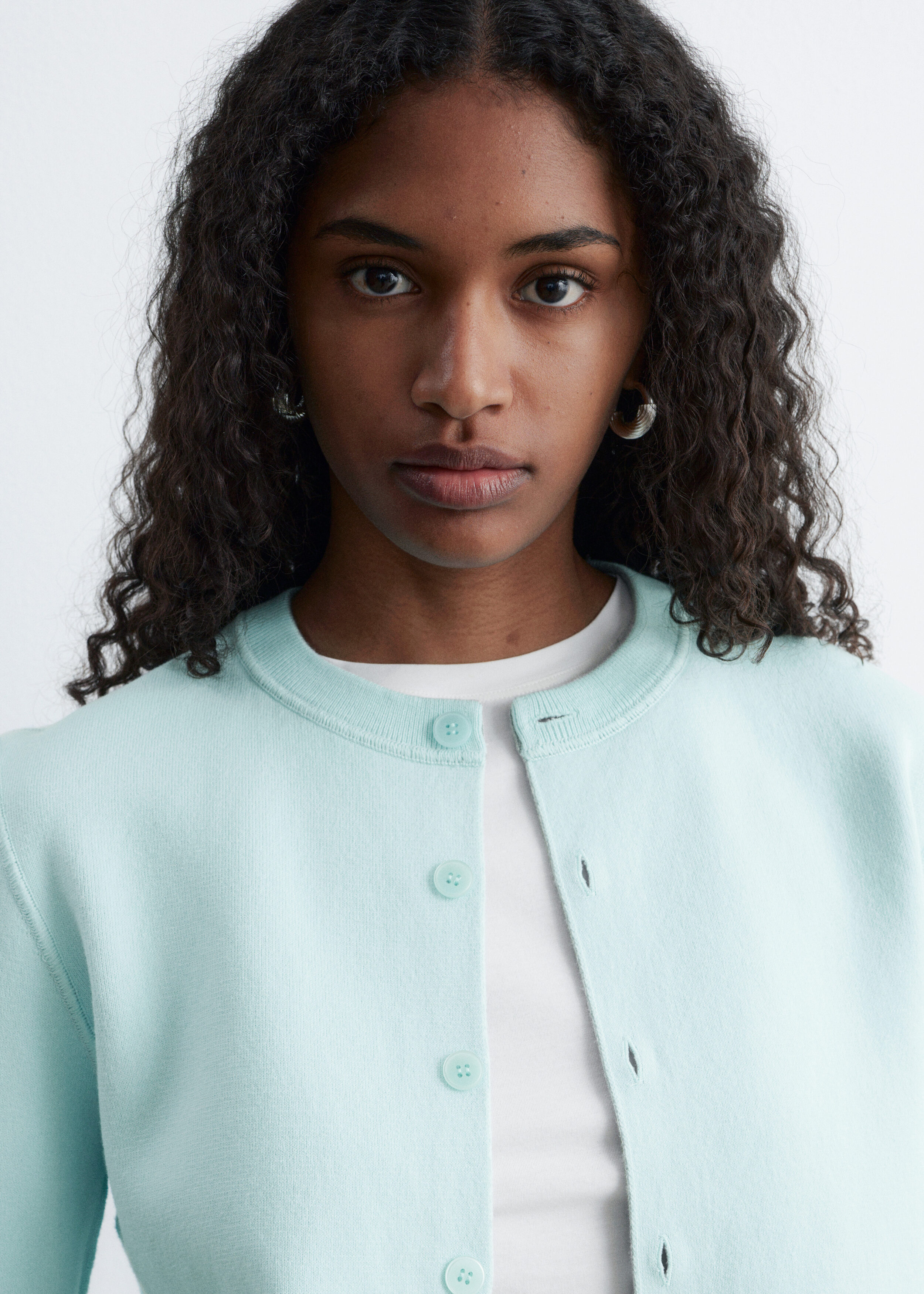 & Other Stories CROPPED REVERSIBLE CARDIGAN