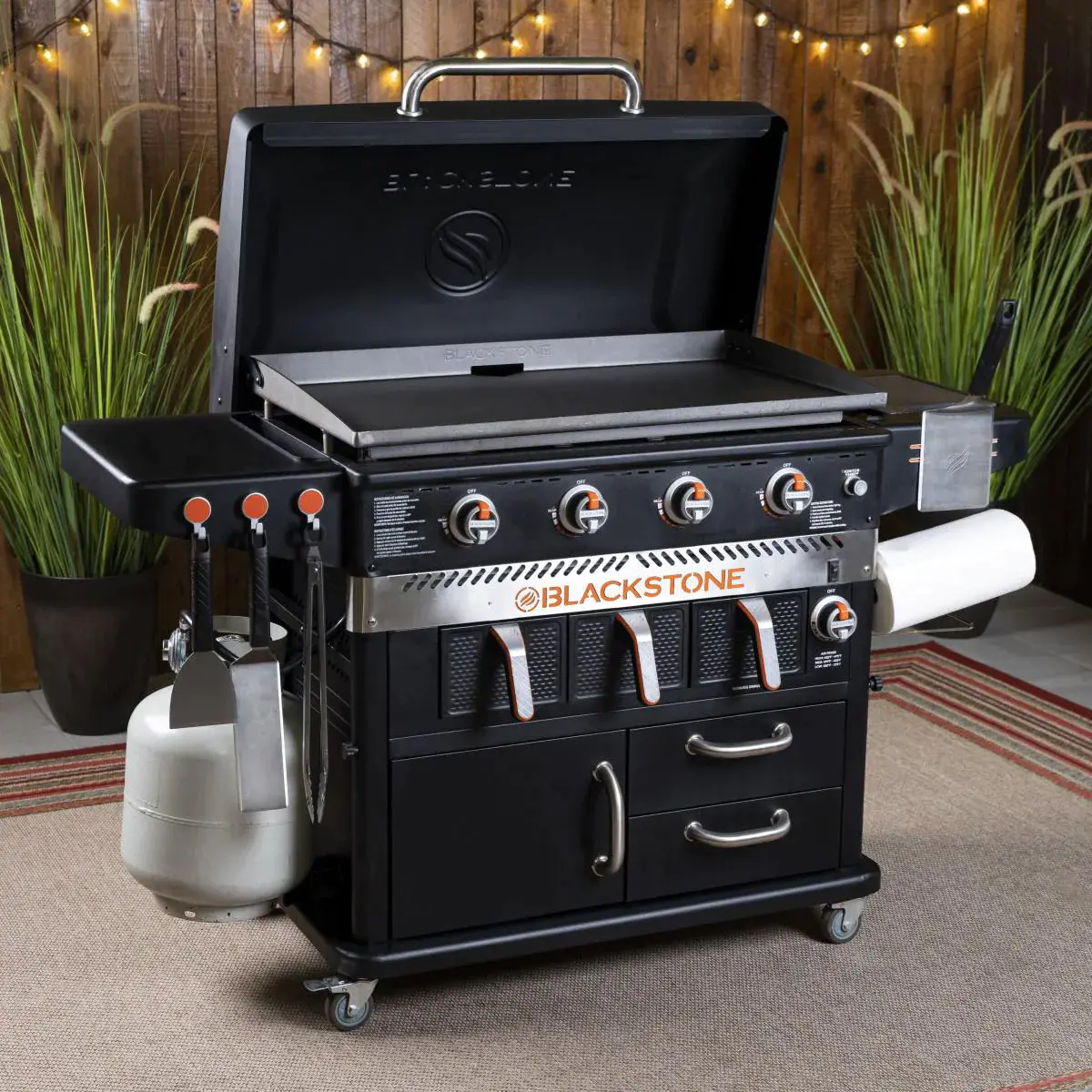 2025 Blackstone 4 Burner and Air Fryer Combo - 36