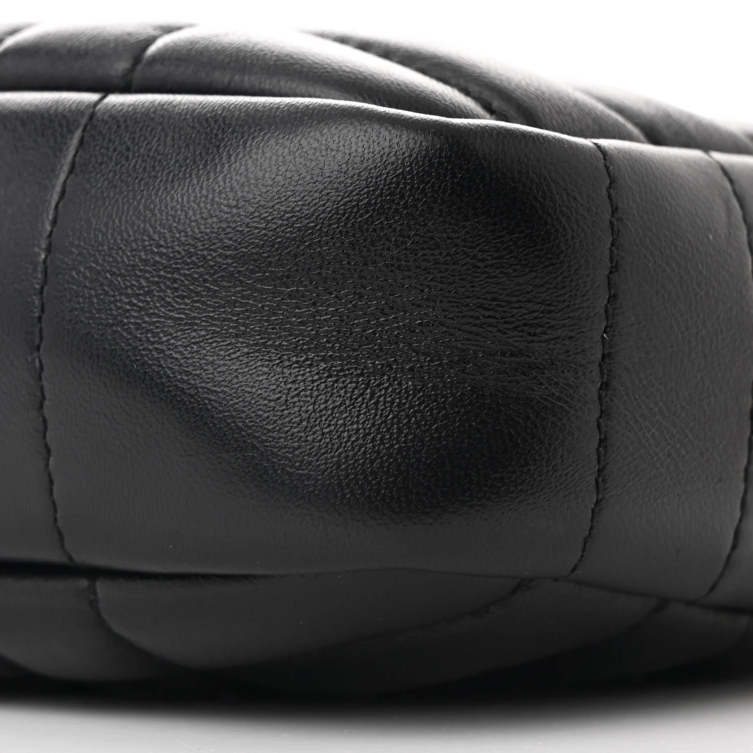 Calfskin Quilted Small Lola Camera Bag Black - Top Club