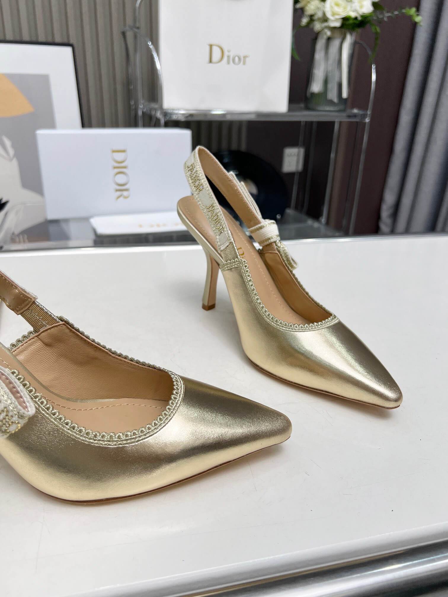 J Adior Slingback Pump - Top Club
