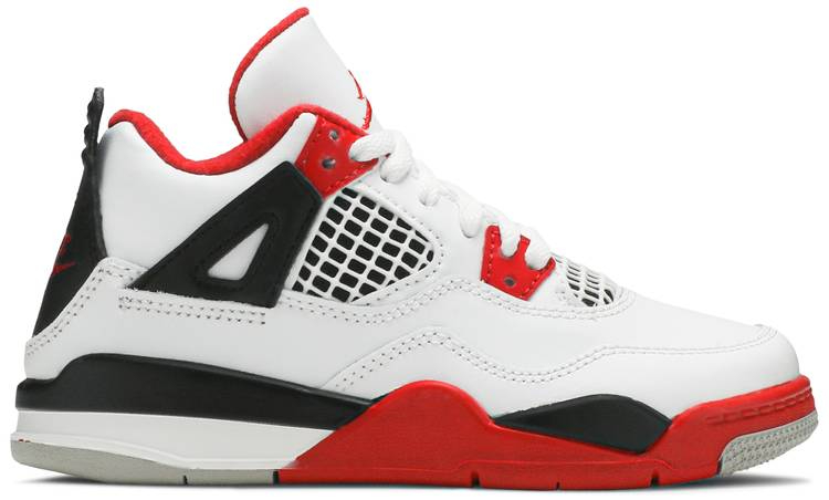 Air Jordan 4 Retro OG PS  Fire Red  2020 BQ7669-160 Reps - Sneaker Replica Workshop