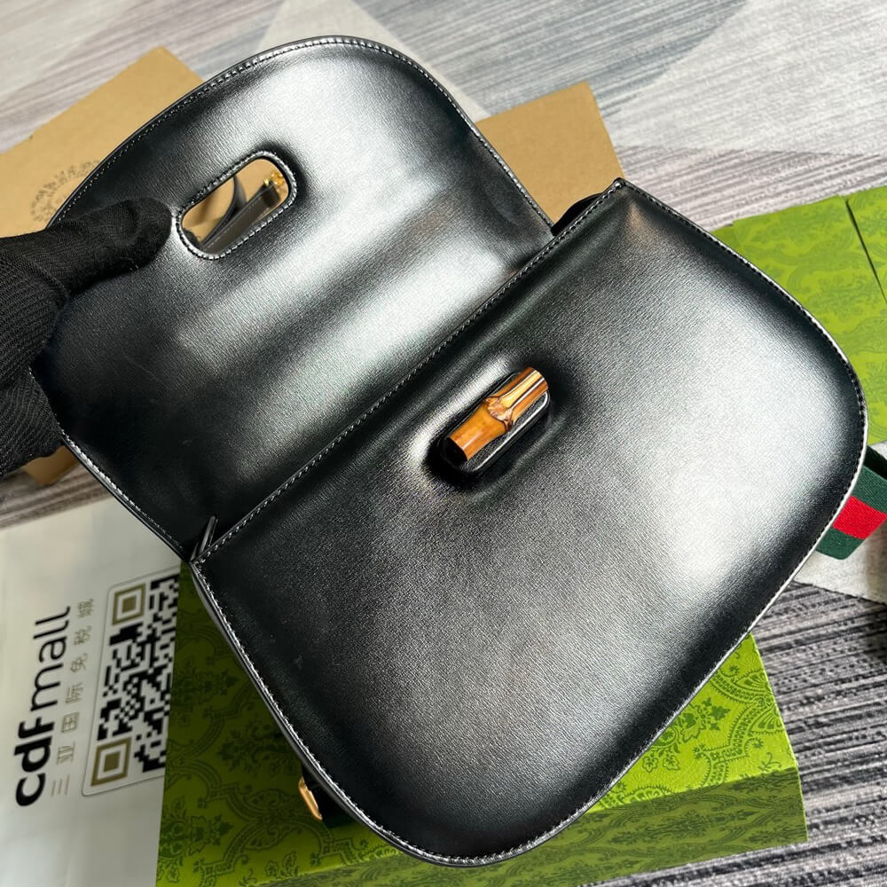 GUCCI BAMBOO 1947 MEDIUM TOP HANDLE BAG - Top Club