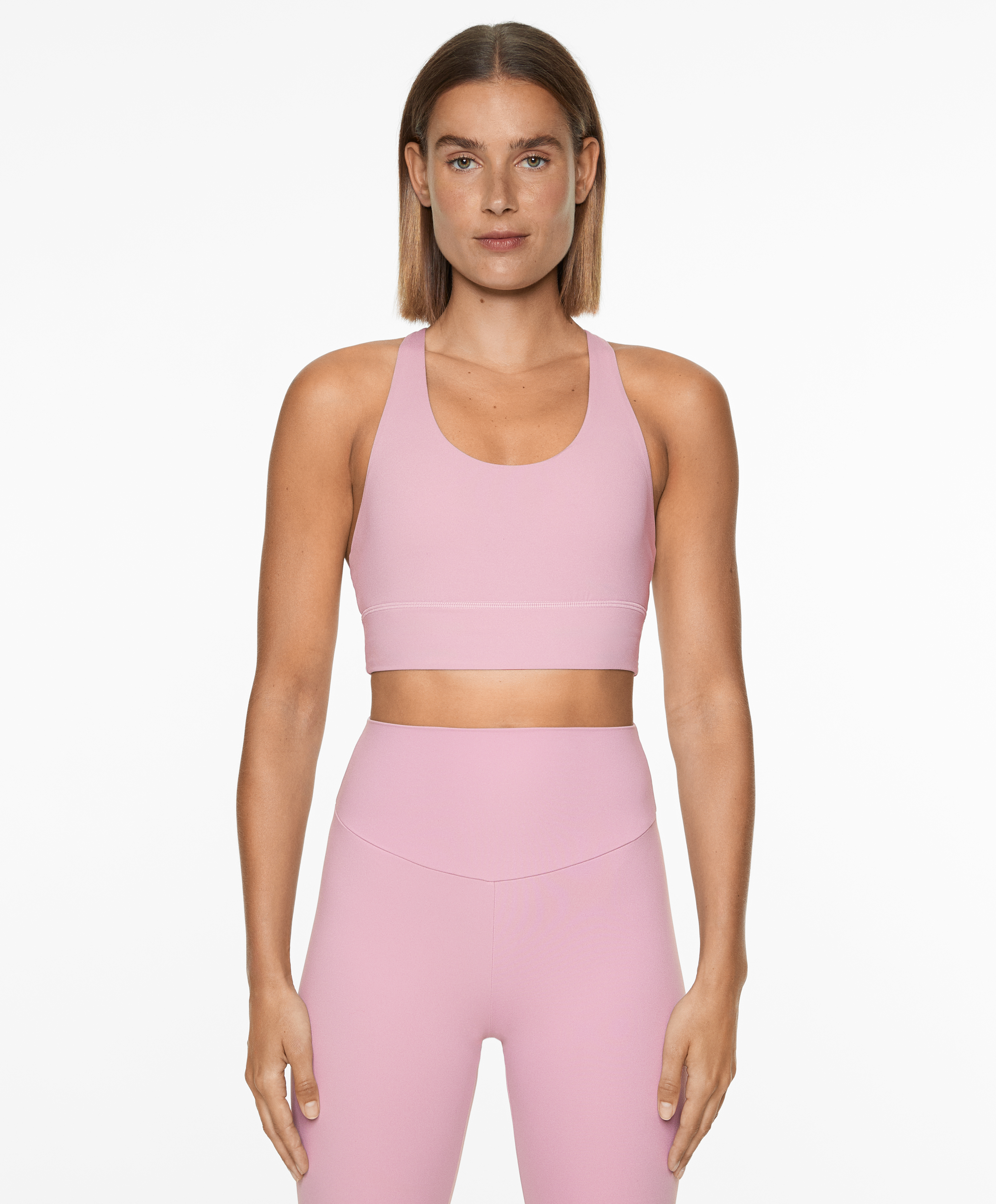 OYSHO Medium-support comfortlux sports bra with cups