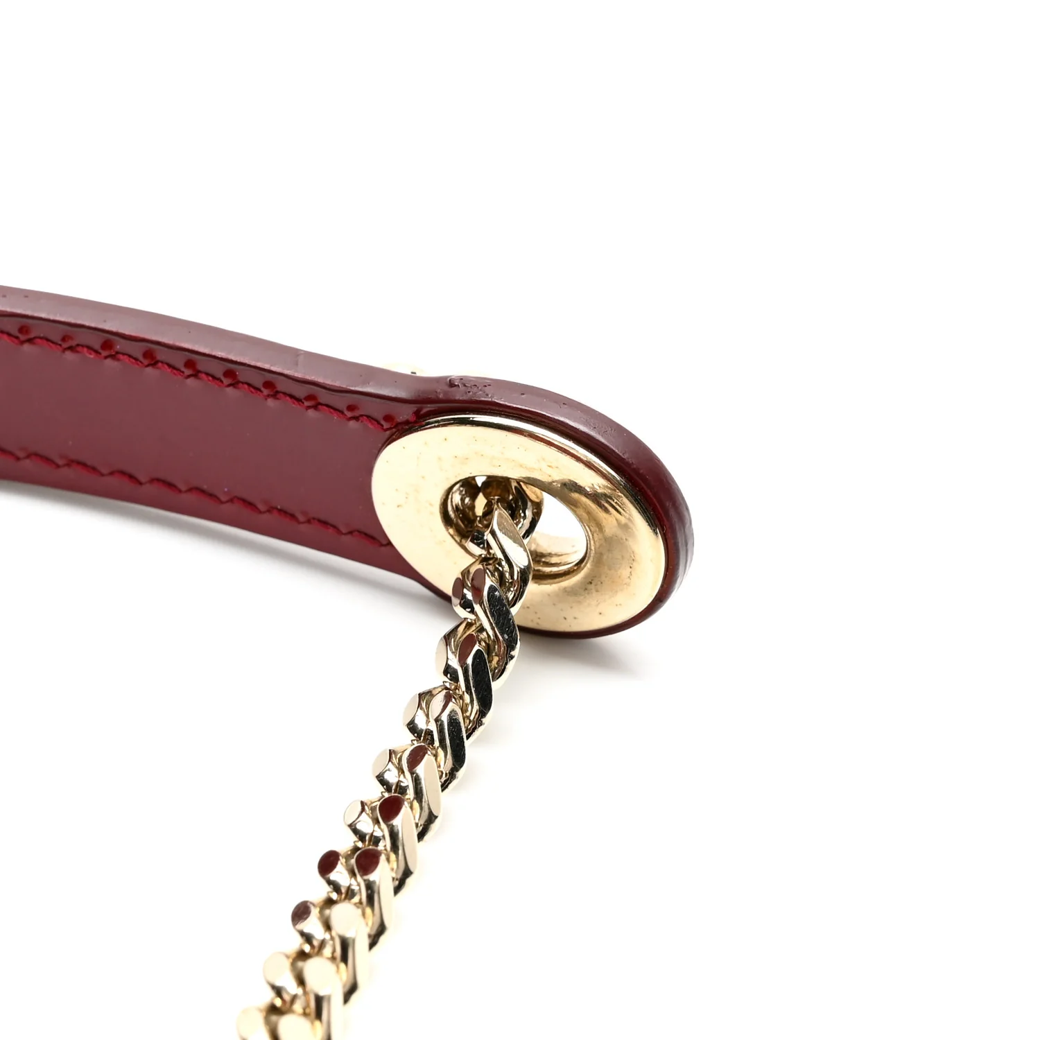 Patent Cannage Mini Lady Dior Red - Top Club