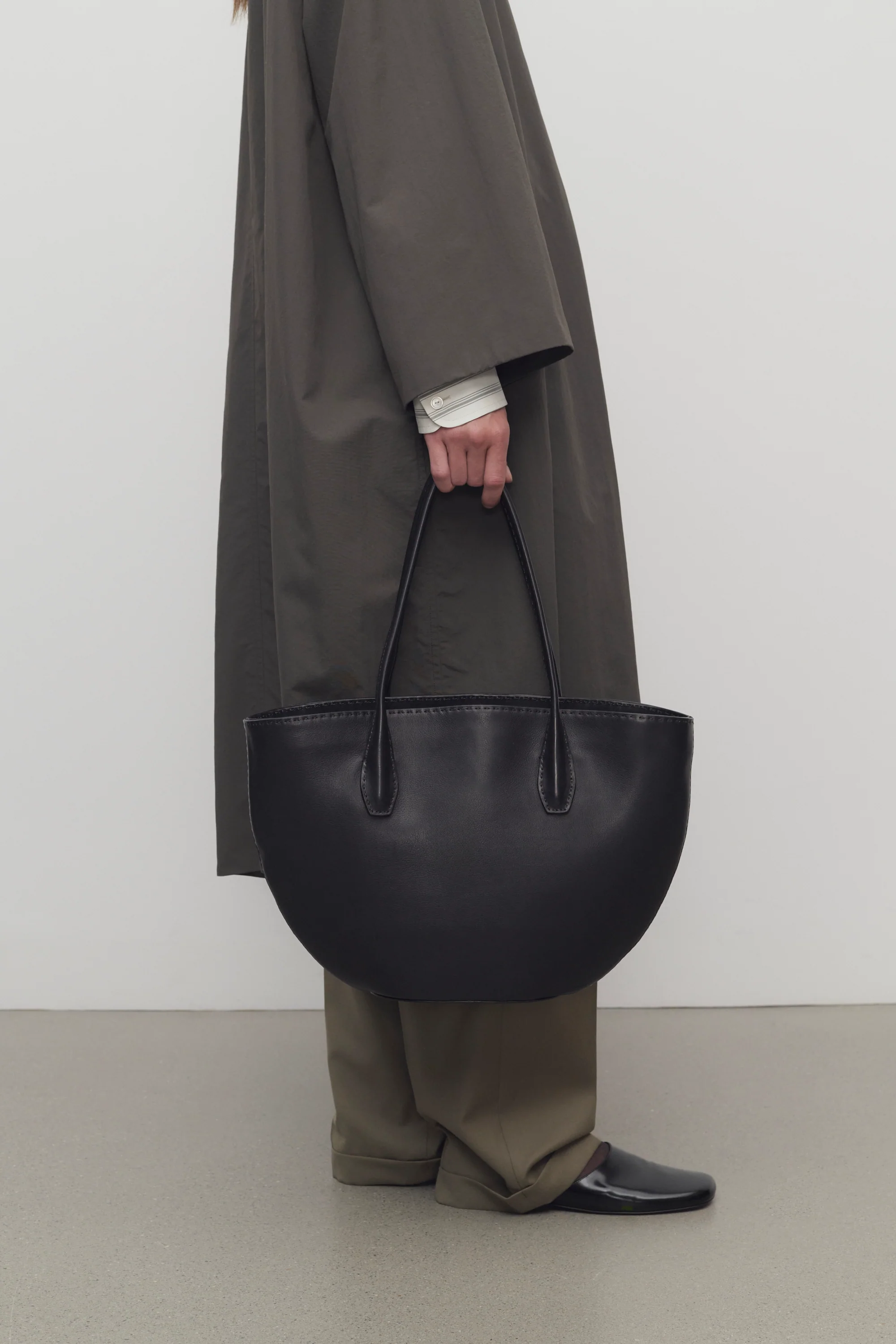 Alger Tote Bag in Leather - Top Club