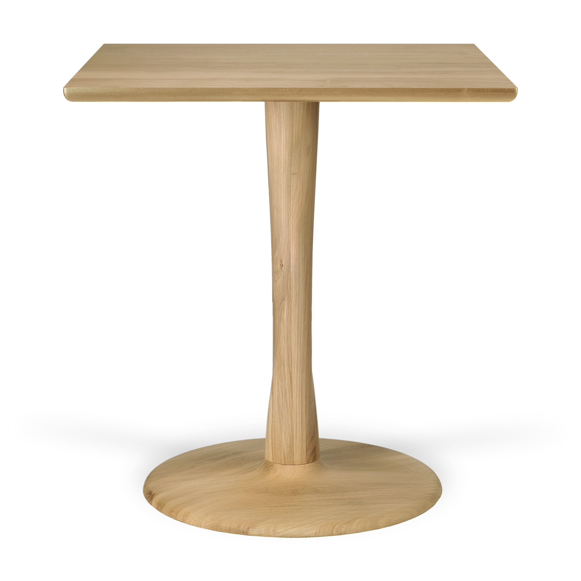 Eettafel Torsion eiken 70x70 cm