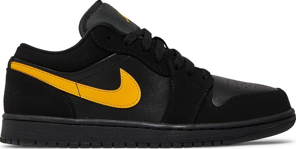 Air Jordan 1 Low  Black University Gold  553558-071 - Sneaker Replica Workshop