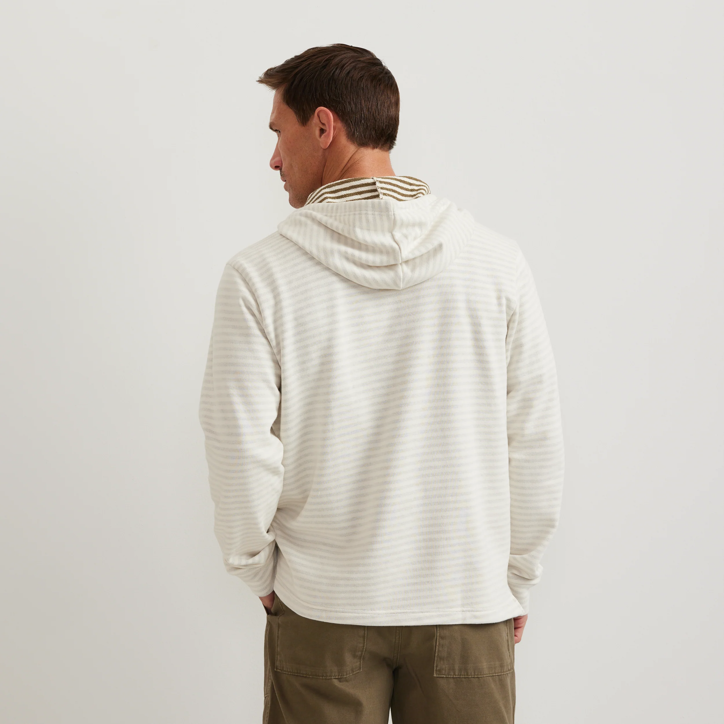 Men's Henley Hoodie - MoB Apparel